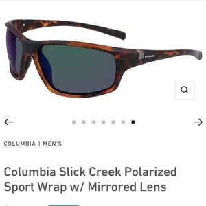 Columbia Tortoise Shell Sport Sunglasses
